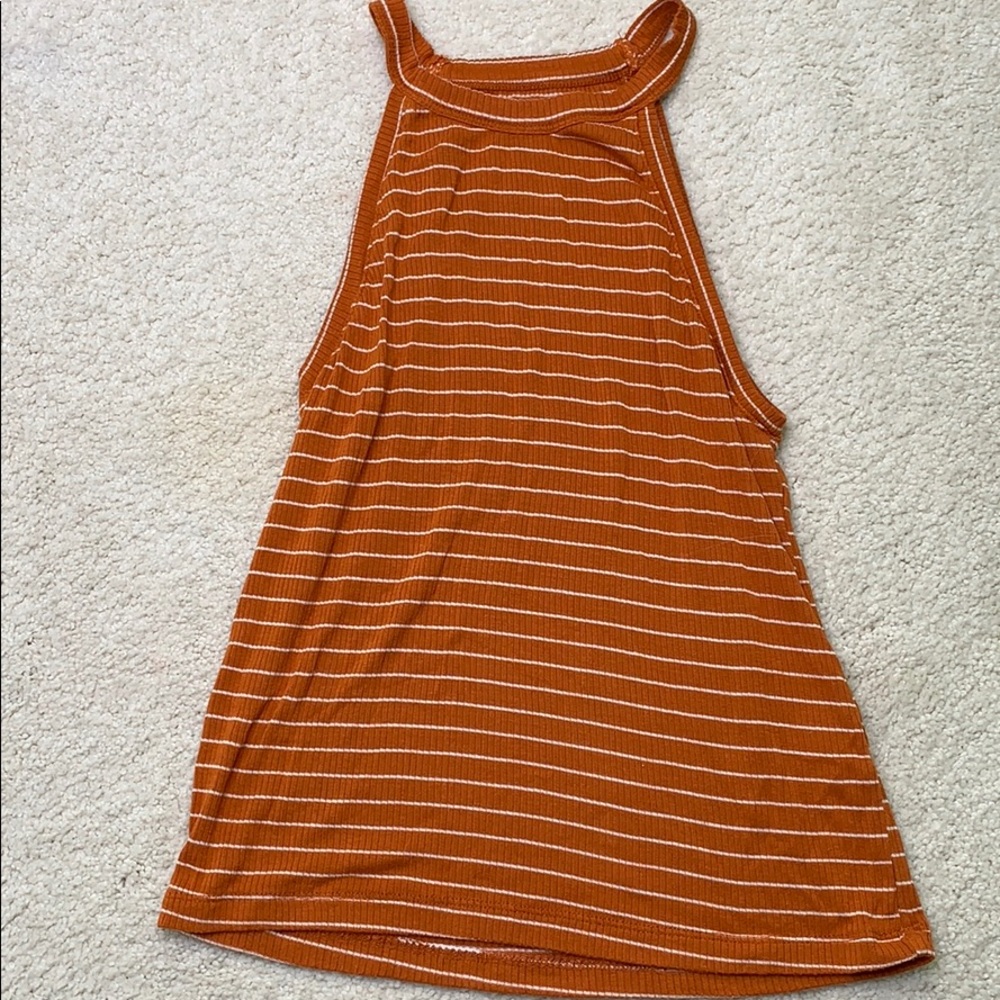 Square High Neck Tank Top